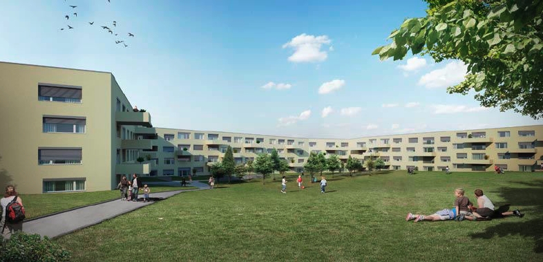 Wohnüberbauung Arrivare Zehntenhaus