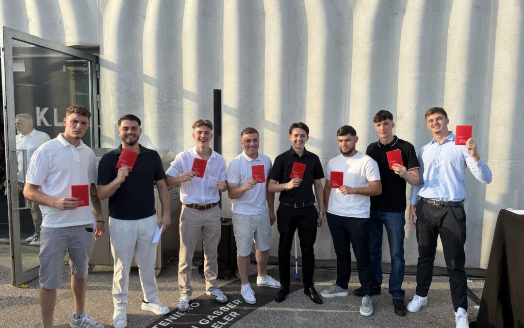 Herzliche Gratulation zum erfolgreichen Lehrabschluss