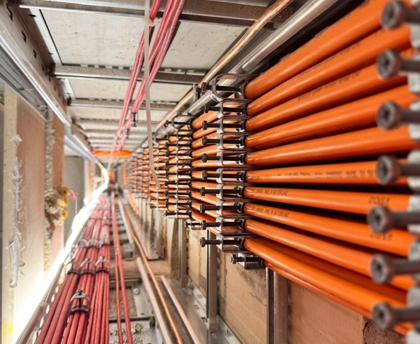 In der Elektro Steigzone ist Ordnung das A und O!