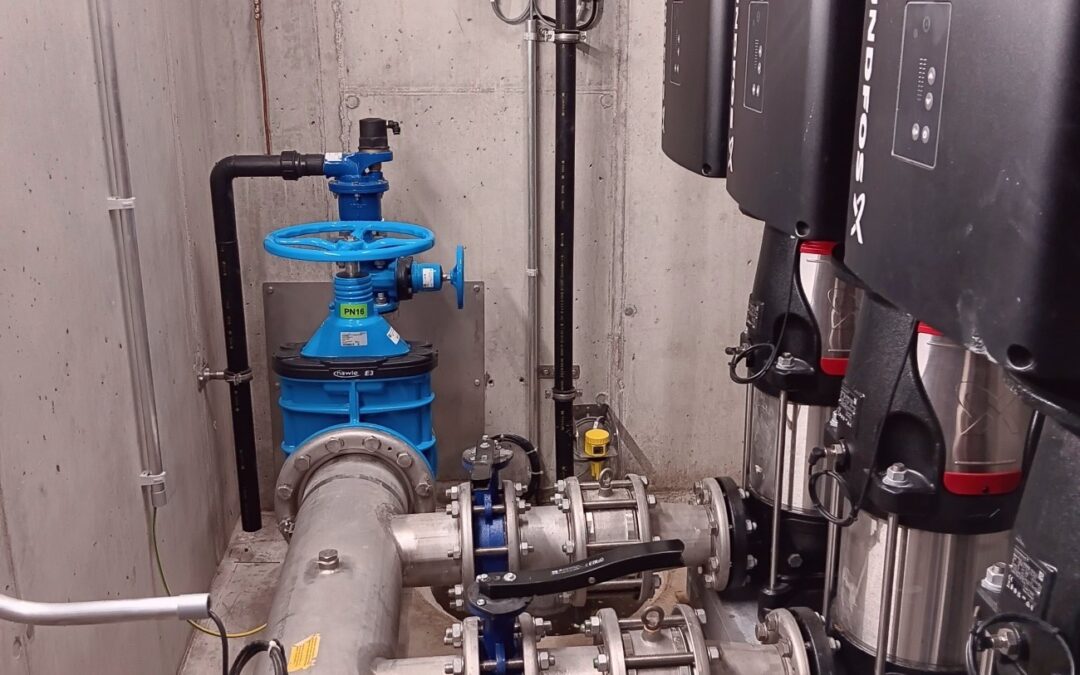 Fotos vom revidierten Pumpwerk Lätten ⚙️💧