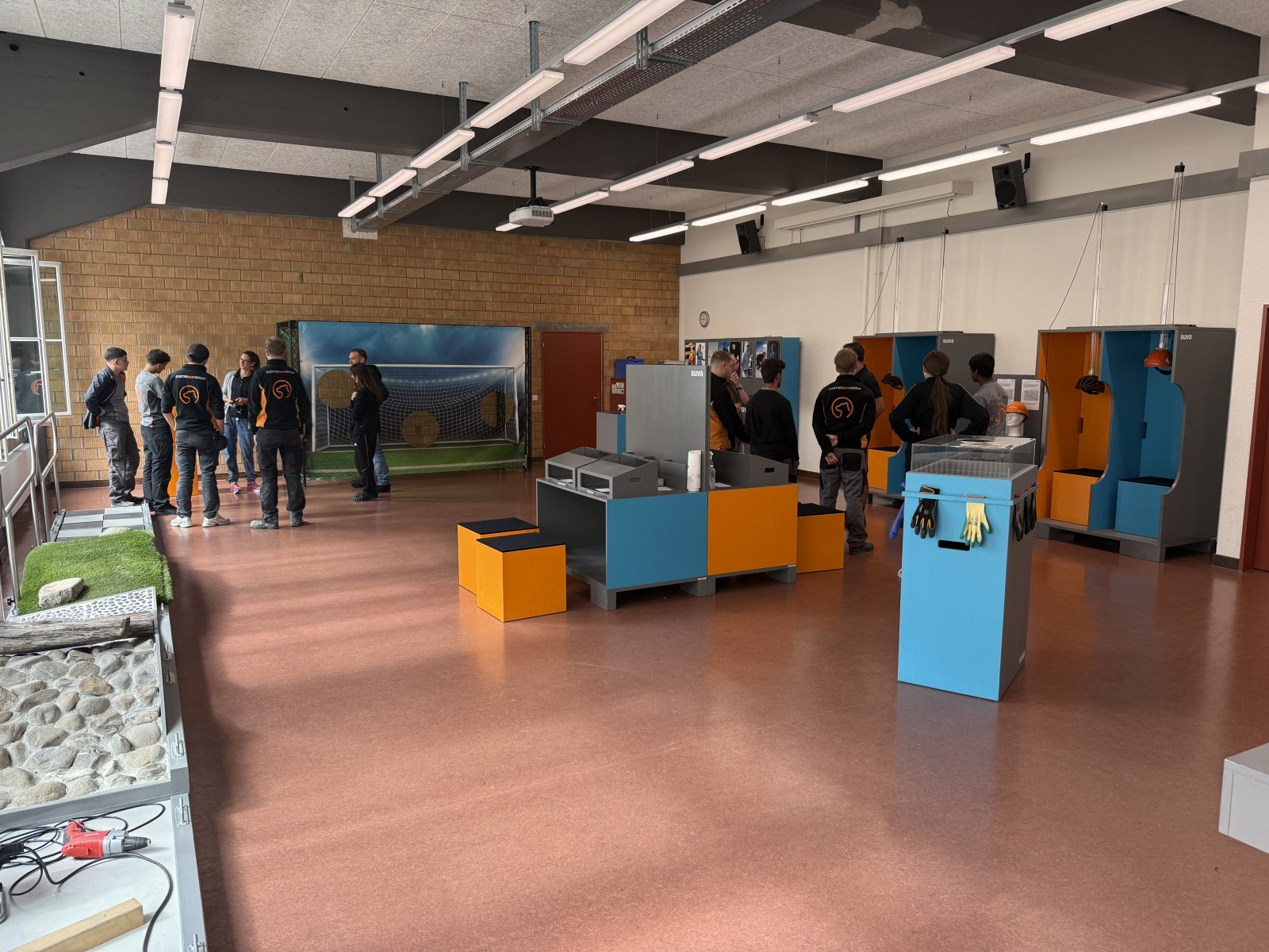 SUVA Erlebnis-Parcours «Sichere Lehrzeit»